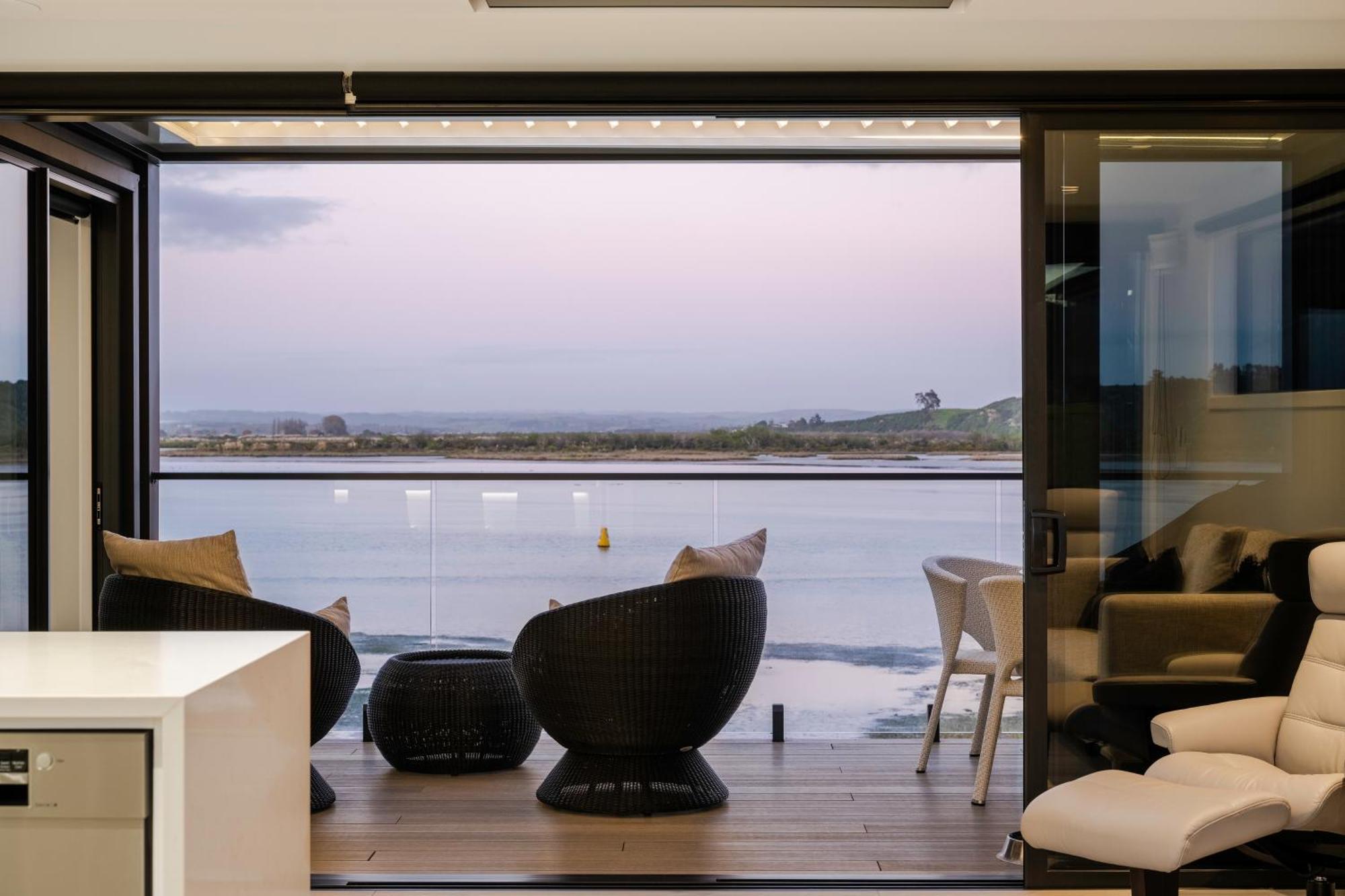 Pukehina Estuary Sunset Views Townhouse & Studio Esterno foto